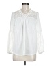 Allegra K White Long Sleeve Blouse Size M - photo 1