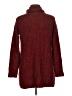 MNG Suit Burgundy Turtleneck Sweater Size M - photo 2