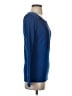 Naf Naf Solid Blue Long Sleeve Top Size S - photo 4