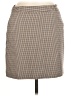 MNG Houndstooth Brown Casual Skirt Size M - photo 1