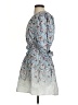 St. Roche Paisley Blue Cocktail Dress Size 4 - photo 5
