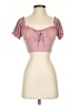 Lulus Pink Short Sleeve Top Size XS - photo 1