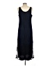 Cal Style 100% Polyester Black Casual Dress Size L - photo 2