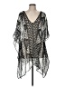 Echo 100% Polyester Black Kimono One size - photo 1