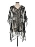 Echo 100% Polyester Black Kimono One size - photo 2