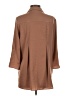 Renuar 100% Polyester Brown 3/4 Sleeve Blouse Size XS - photo 2