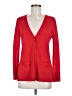 Halogen 100% Merino Wool Red Cardigan Size M (petite) - photo 1