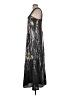 Aqua Graphic Black Cocktail Dress Size L - photo 5