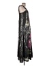 Aqua Graphic Black Cocktail Dress Size L - photo 4