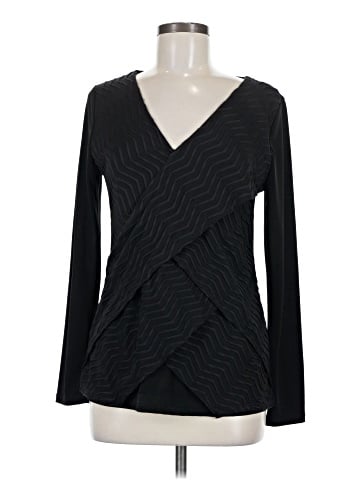 NY Collection Long Sleeve Top (view 1)