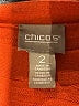 Chico's Orange Pullover Sweater Size Lg (2) - photo 7