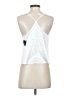 Lulu 100% Polyester White Tank Top Size S - photo 2