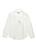 Premium Solid Ivory Long Sleeve Button-Down Shirt Size M (youth) - photo 1
