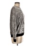 Max Jeans Metallic Silver Long Sleeve T-Shirt Size M - photo 4