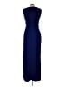 Chaps Blue Cocktail Dress Size 12 (petite) - photo 2