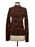 Ann Taylor Animal Print Brown Turtleneck Sweater Size S - photo 1