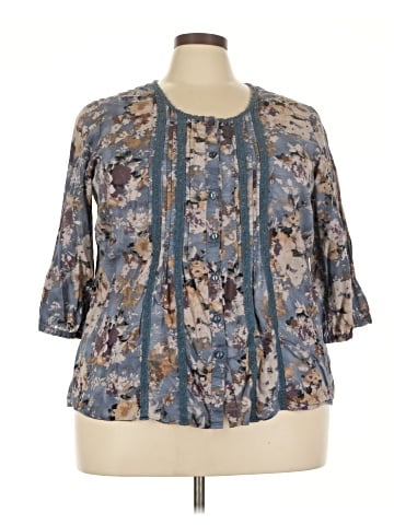 DressBarn 3/4 Sleeve Blouse (view 1)