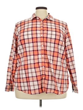 St. John's Bay Long Sleeve Button Down Shirt