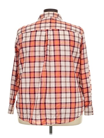 St. John's Bay Long Sleeve Button-Down Shirt (view 2)