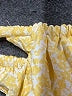 Unbranded Print Yellow Swimsuit Bottoms Size M - photo 3