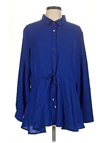 DKNY 3/4 Sleeve Blouse (view 1)