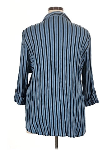Maggie Barnes 3/4 Sleeve Button-Down Shirt (view 2)