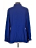 DKNY 100% Polyester Blue 3/4 Sleeve Blouse Size L - photo 2