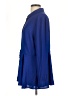 DKNY 100% Polyester Blue 3/4 Sleeve Blouse Size L - photo 5
