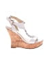 Belle White Wedges Size 7 - photo 1
