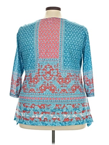 Ruby Rd. 3/4 Sleeve Blouse (view 2)