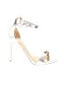 Alexandre Birman Metallic Silver Sandals Size EU 39 1/2 - photo 1