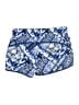 Danskin Now 100% Polyester Print Blue Athletic Shorts Size S - photo 2
