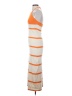 Lulus Stripes Orange Casual Dress Size S - photo 5