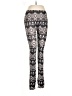 Just One Print Silver Yoga Pants Size M - photo 1