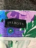 Talbots Floral Blue Active Pants Size 14 - photo 4
