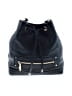 Milly 100% Leather Solid Black Leather Satchel One size - photo 3
