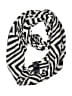 H&M 100% Polyester Stripes Black Scarf One size - photo 1