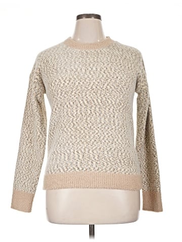 Hem & Thread Pullover Sweater (view 1)