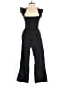 LOFT Beach 100% Cotton Solid Black Jumpsuit Size S - photo 1