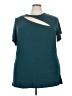 Torrid Teal Short Sleeve Top Size 5X Plus (5) - photo 1
