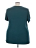 Torrid Teal Short Sleeve Top Size 5X Plus (5) - photo 2