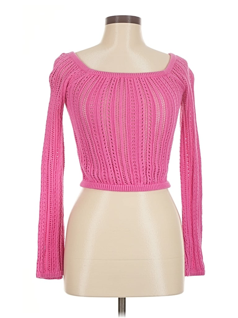 Pre-owned Rsq Cardigan Sweater In Pink