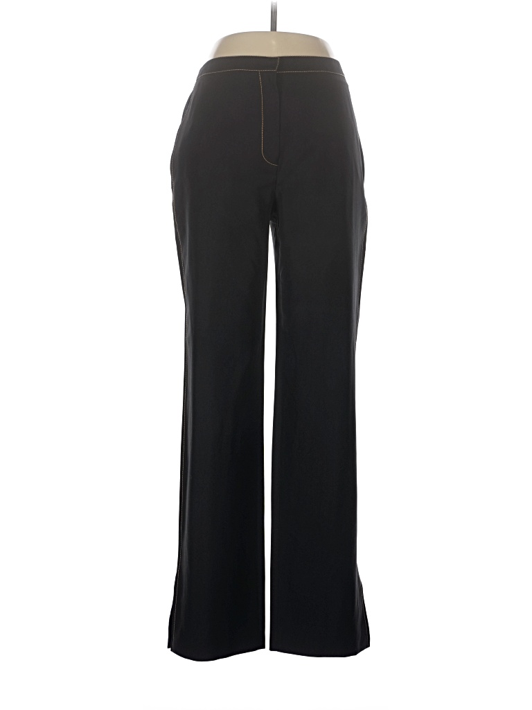 Pre-owned Rena Lange Dress Pants In Black
