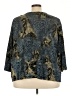 Maggie Barnes Teal 3/4 Sleeve Blouse Size 4X - photo 2