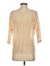 Monteau Ivory 3/4 Sleeve Top Size S - photo 2