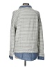 Soft Joie 100% Cotton Gray Pullover Sweater Size L - photo 2