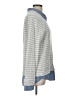 Soft Joie 100% Cotton Gray Pullover Sweater Size L - photo 4
