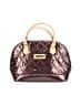 Joy & Iman Argyle Burgundy Purple Weekender One size - photo 1