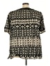 Liz & Me Black Short Sleeve Blouse Size 4X - photo 2