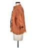 Unbranded Orange 3/4 Sleeve Button-Down Shirt Size 6 - photo 5